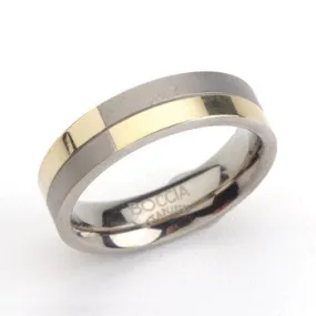 0101-10 Boccia Titanium Ring