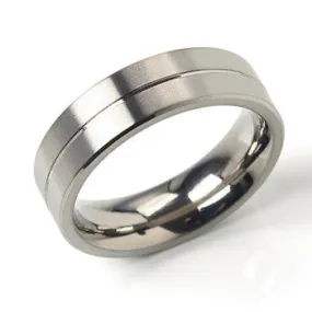 0101-22 Boccia Titanium Ring