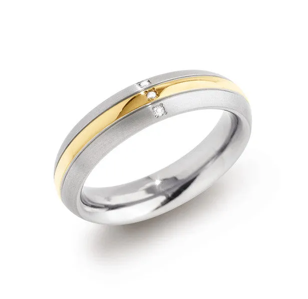 0131-04 Boccia Titanium Ring