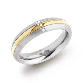0131-04 Boccia Titanium Ring