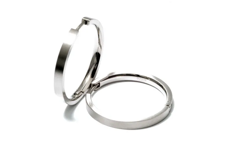 0517-01 Boccia Titanium Earrings