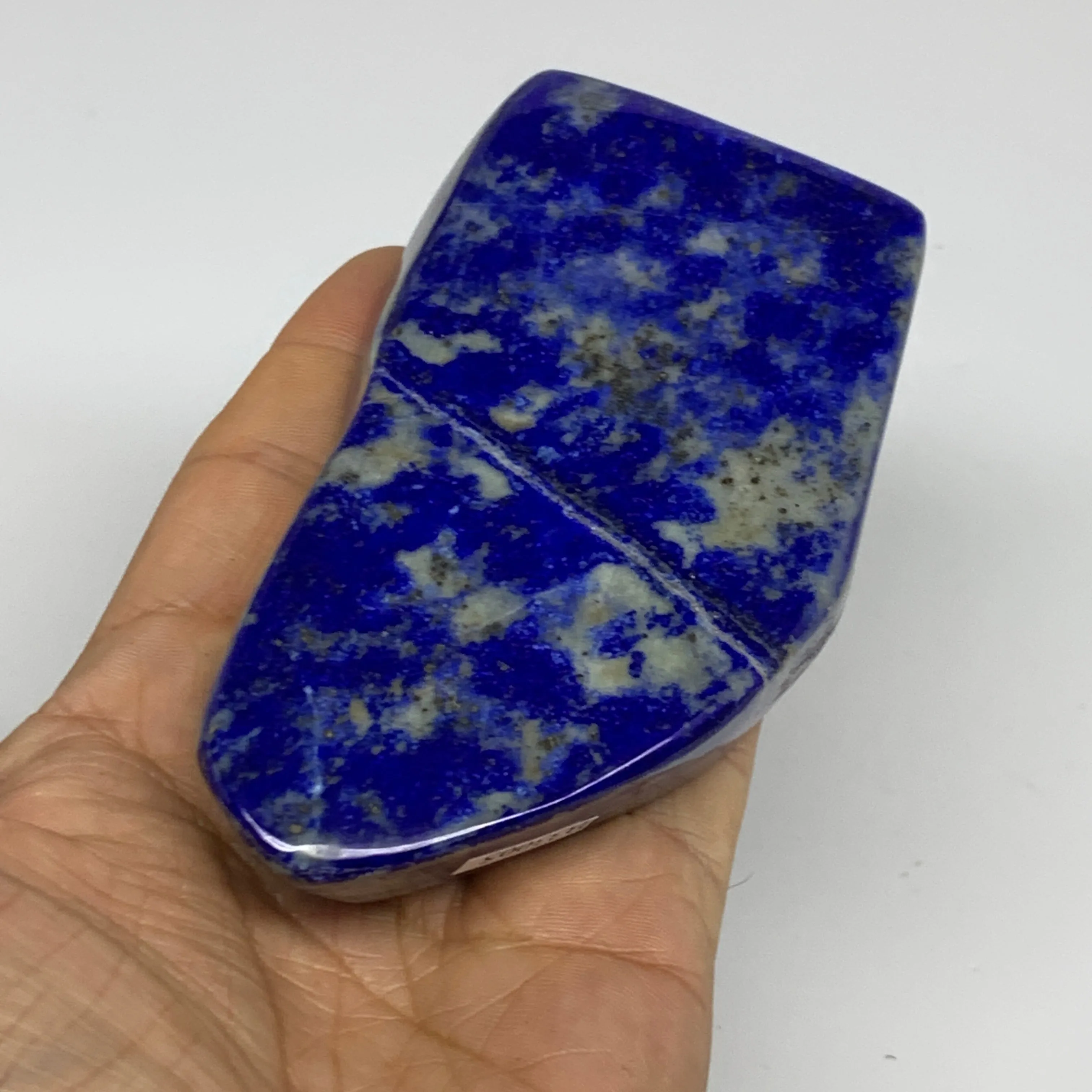 0.65 lbs, 4.5"x2.3"x0.7", Natural Freeform Lapis Lazuli from Afghanistan, B33005