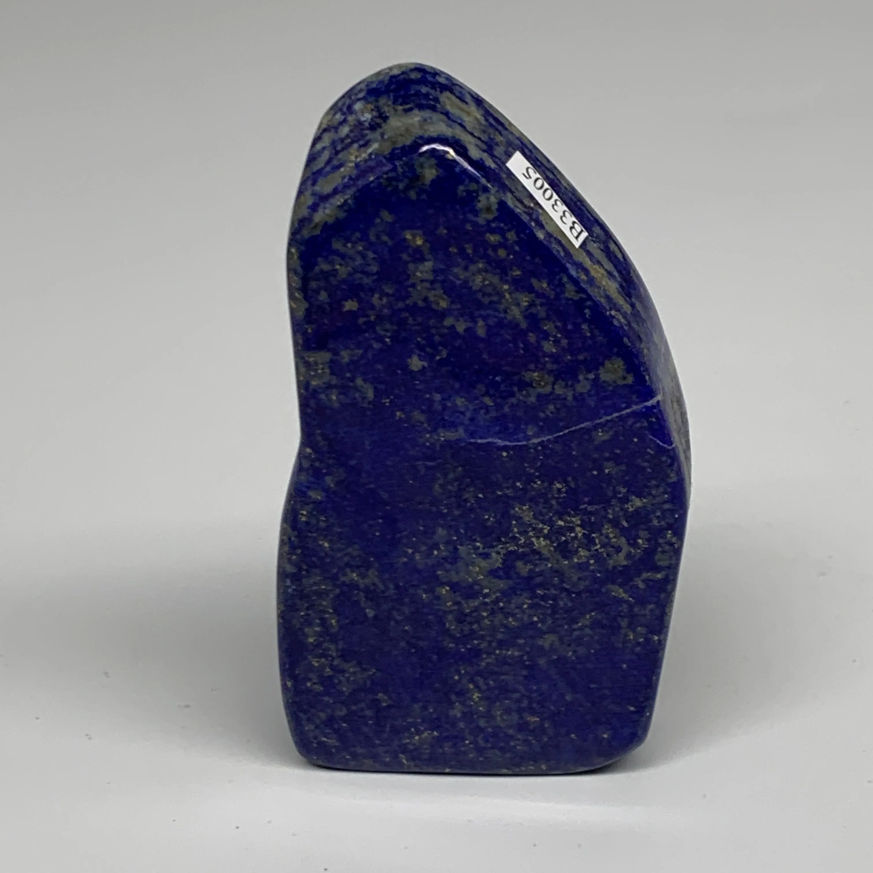 0.65 lbs, 4.5"x2.3"x0.7", Natural Freeform Lapis Lazuli from Afghanistan, B33005