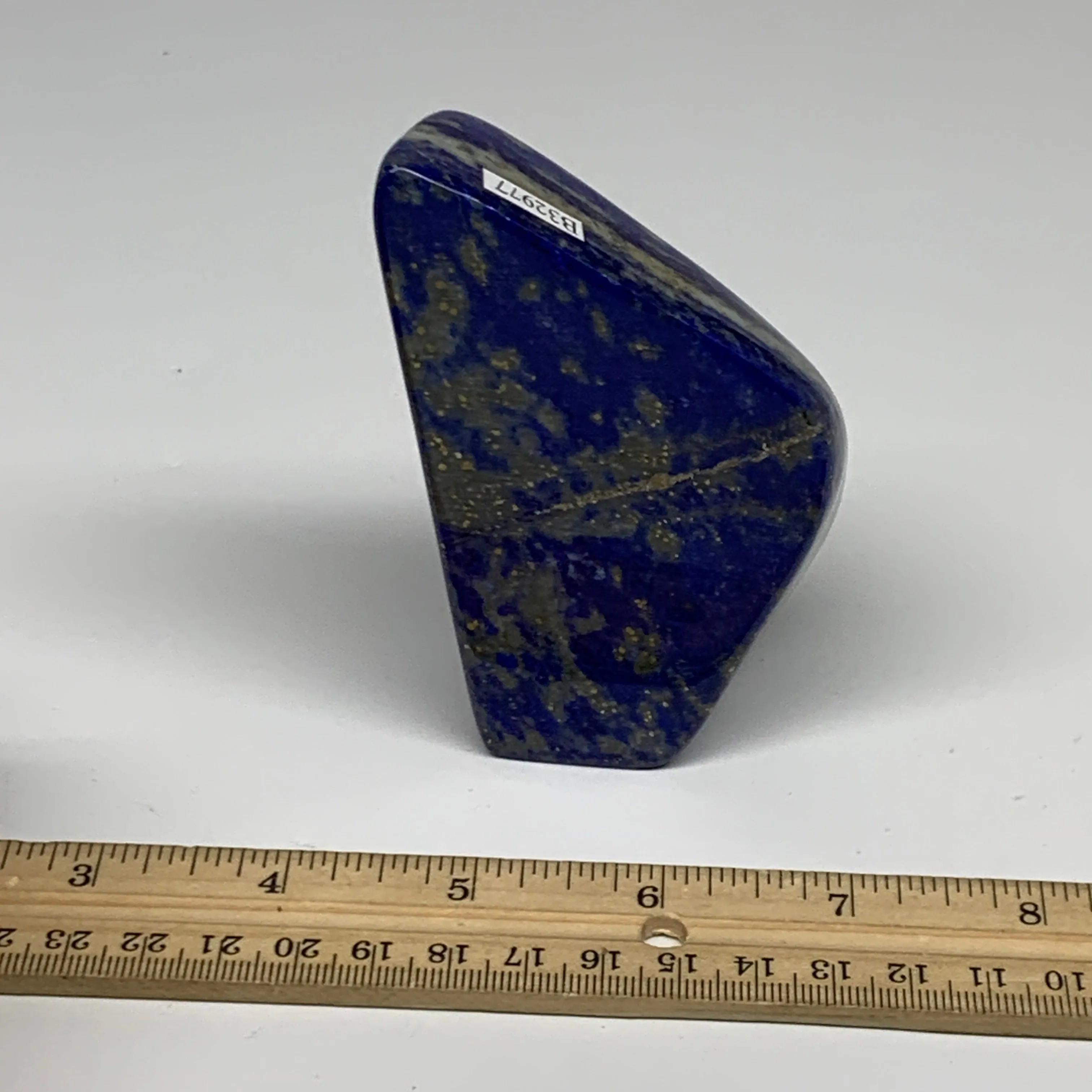 0.71 lbs, 3.8"x2.2"x1.1", Natural Freeform Lapis Lazuli from Afghanistan, B32977