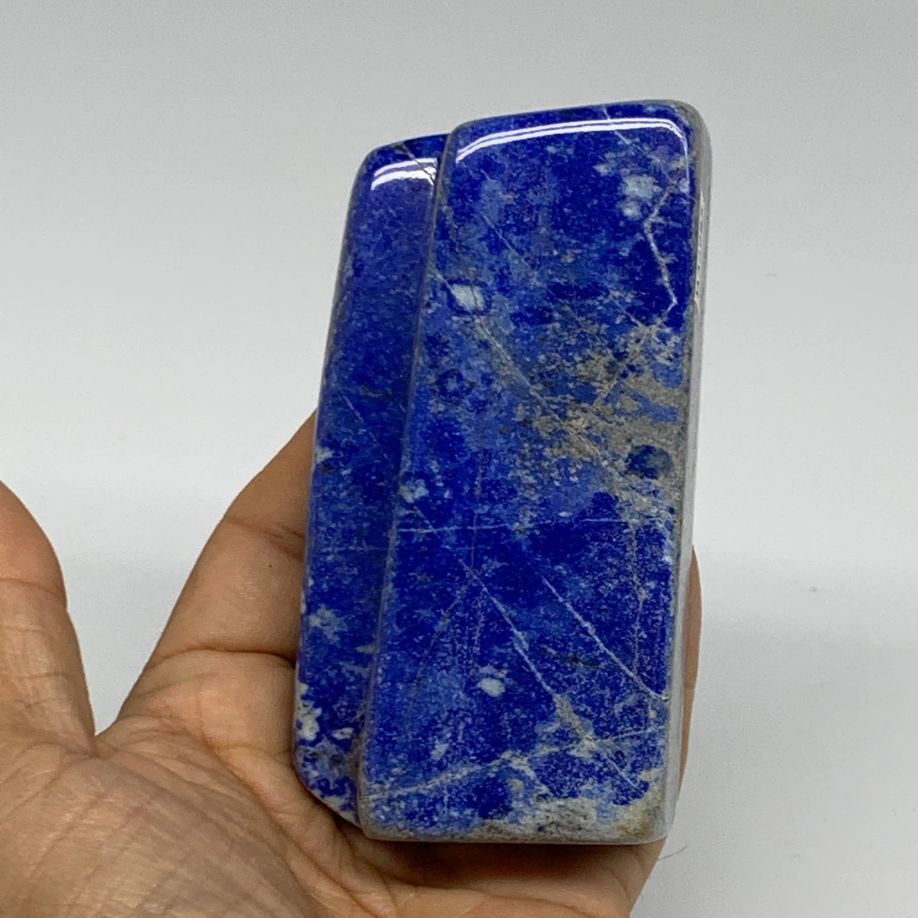 0.79 lbs, 4"x2.2"x1.2", Natural Freeform Lapis Lazuli from Afghanistan, B32985