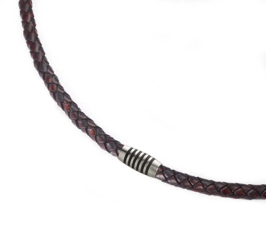 0843-04 Boccia Titanium Necklace