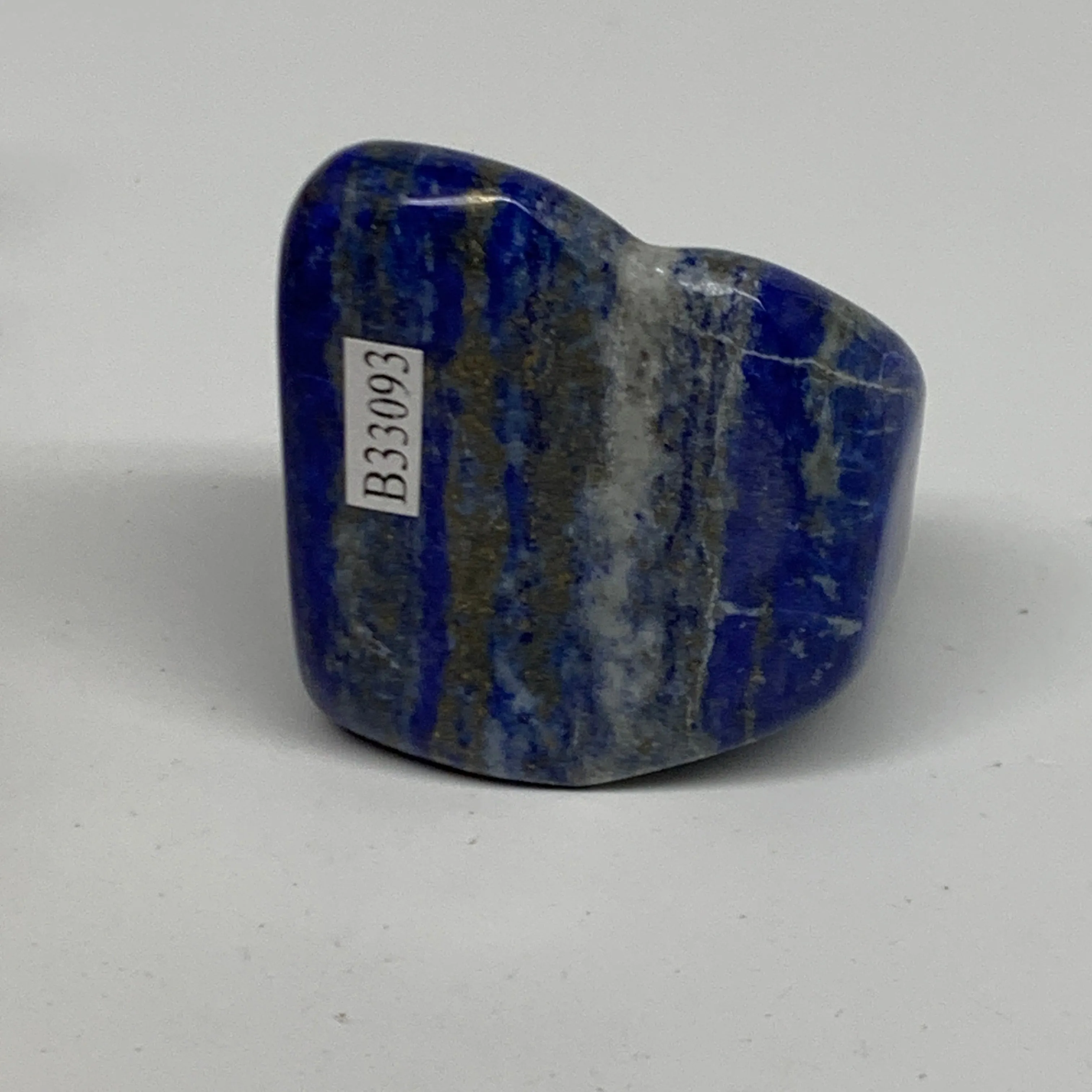 106.7g, 2"x1.6"x1.1",  Natural Freeform Lapis Lazuli from Afghanistan, B33093