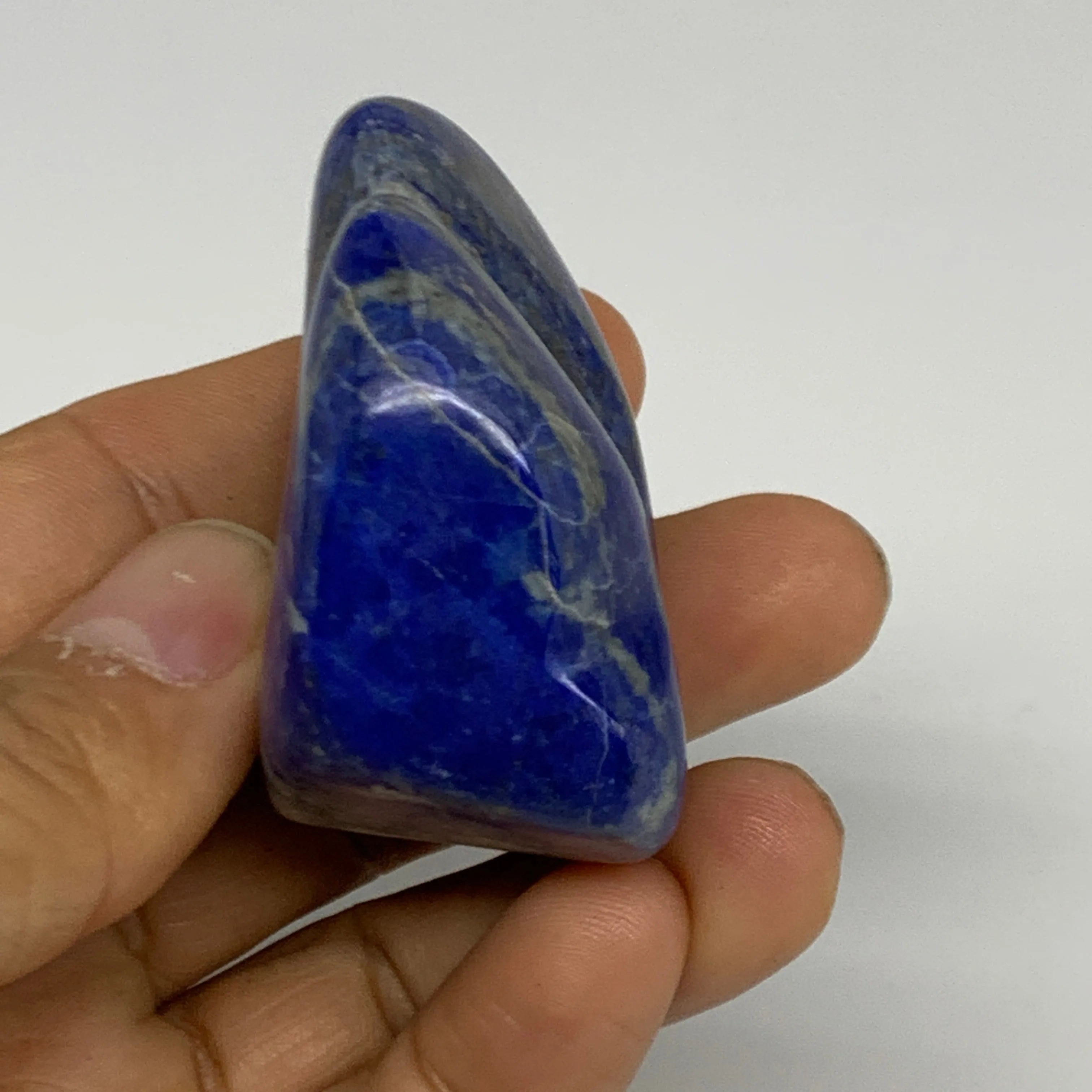 106.7g, 2"x1.6"x1.1",  Natural Freeform Lapis Lazuli from Afghanistan, B33093