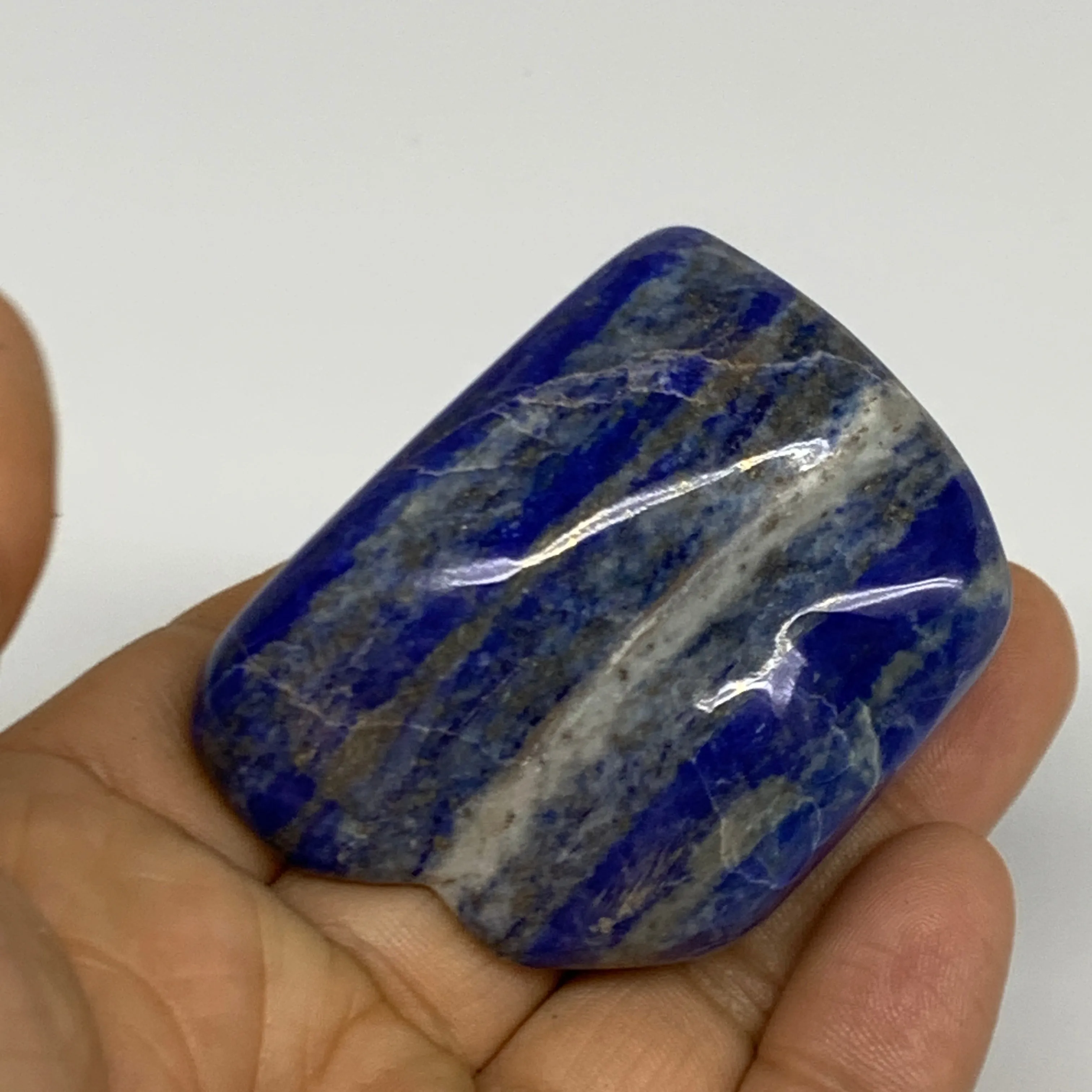 106.7g, 2"x1.6"x1.1",  Natural Freeform Lapis Lazuli from Afghanistan, B33093