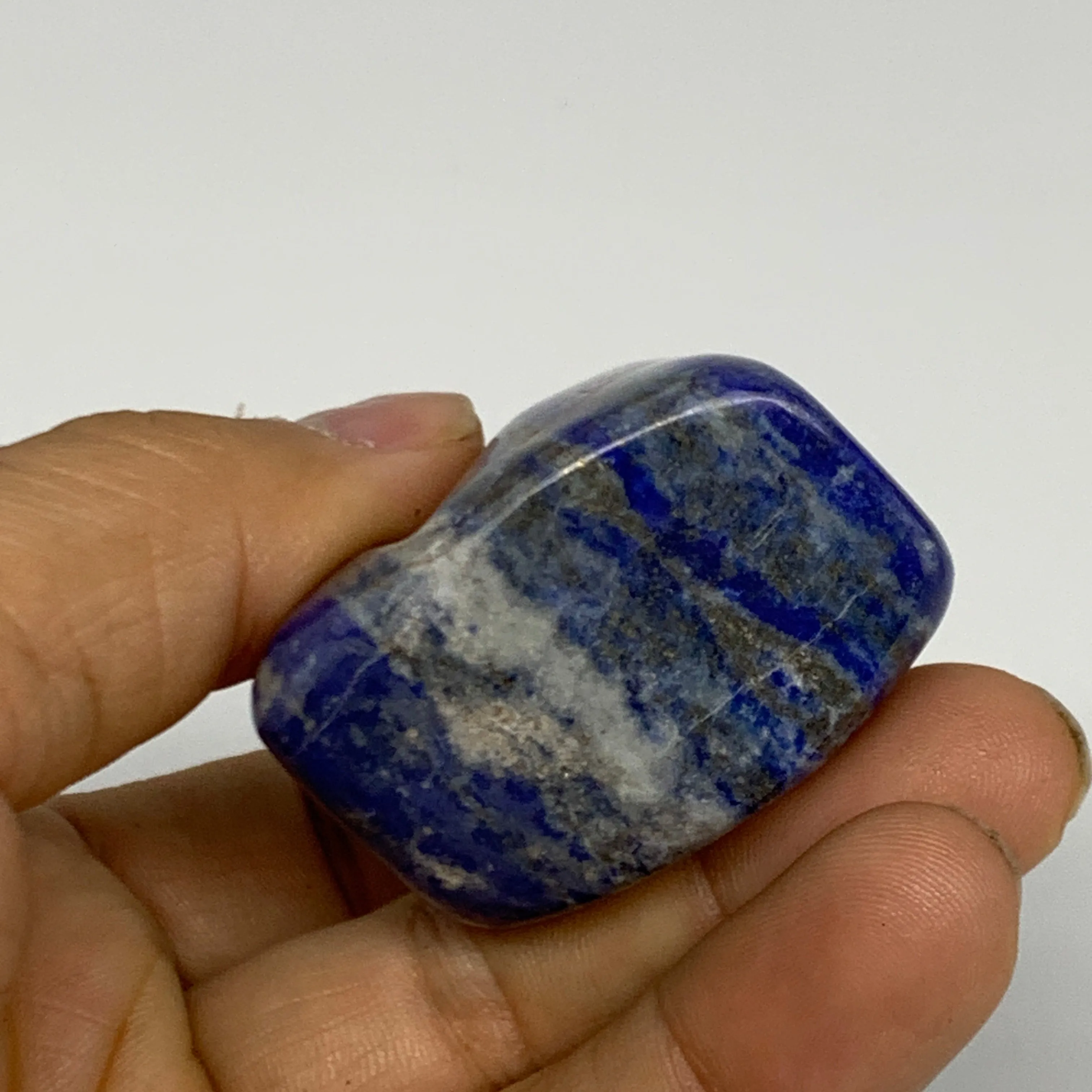106.7g, 2"x1.6"x1.1",  Natural Freeform Lapis Lazuli from Afghanistan, B33093