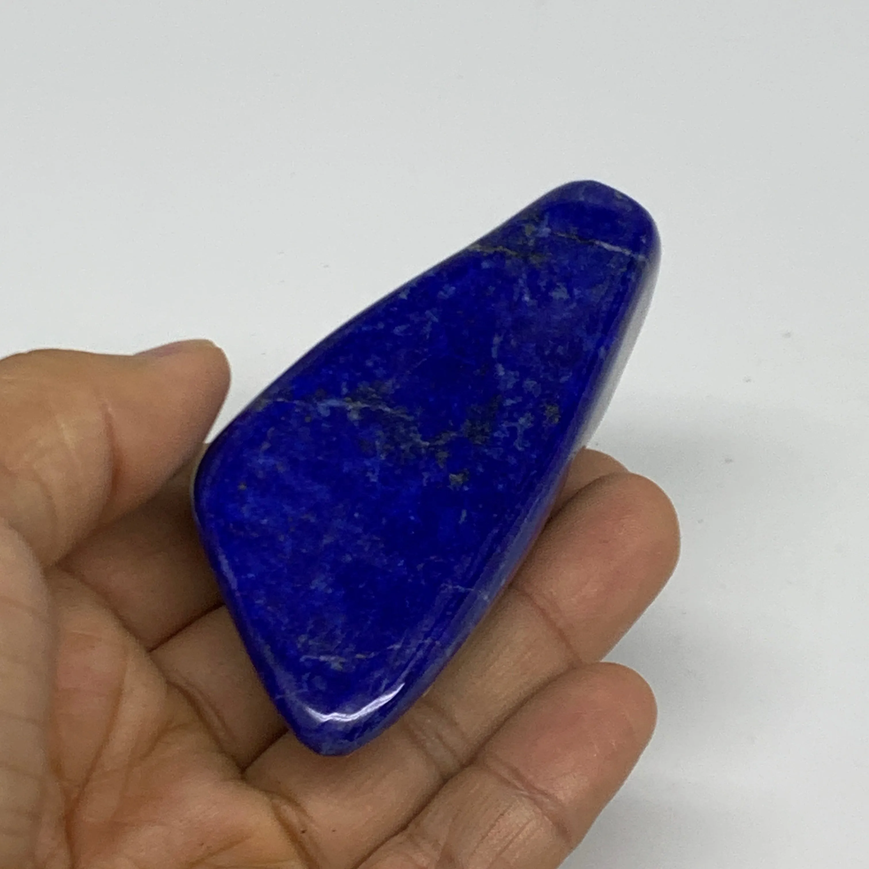 112.2g, 3.3"x1.5"x0.9", Natural Freeform Lapis Lazuli from Afghanistan, B33056