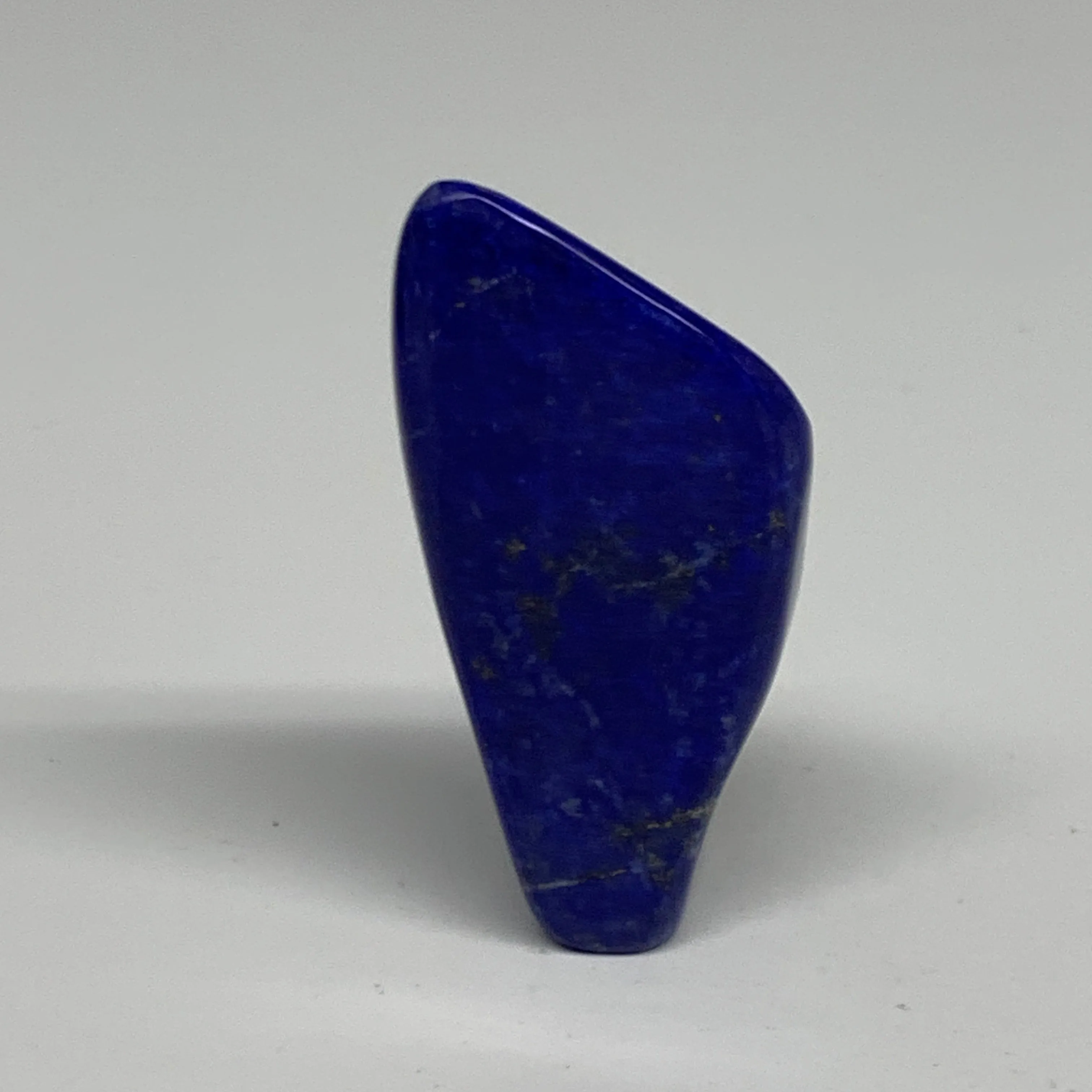112.2g, 3.3"x1.5"x0.9", Natural Freeform Lapis Lazuli from Afghanistan, B33056