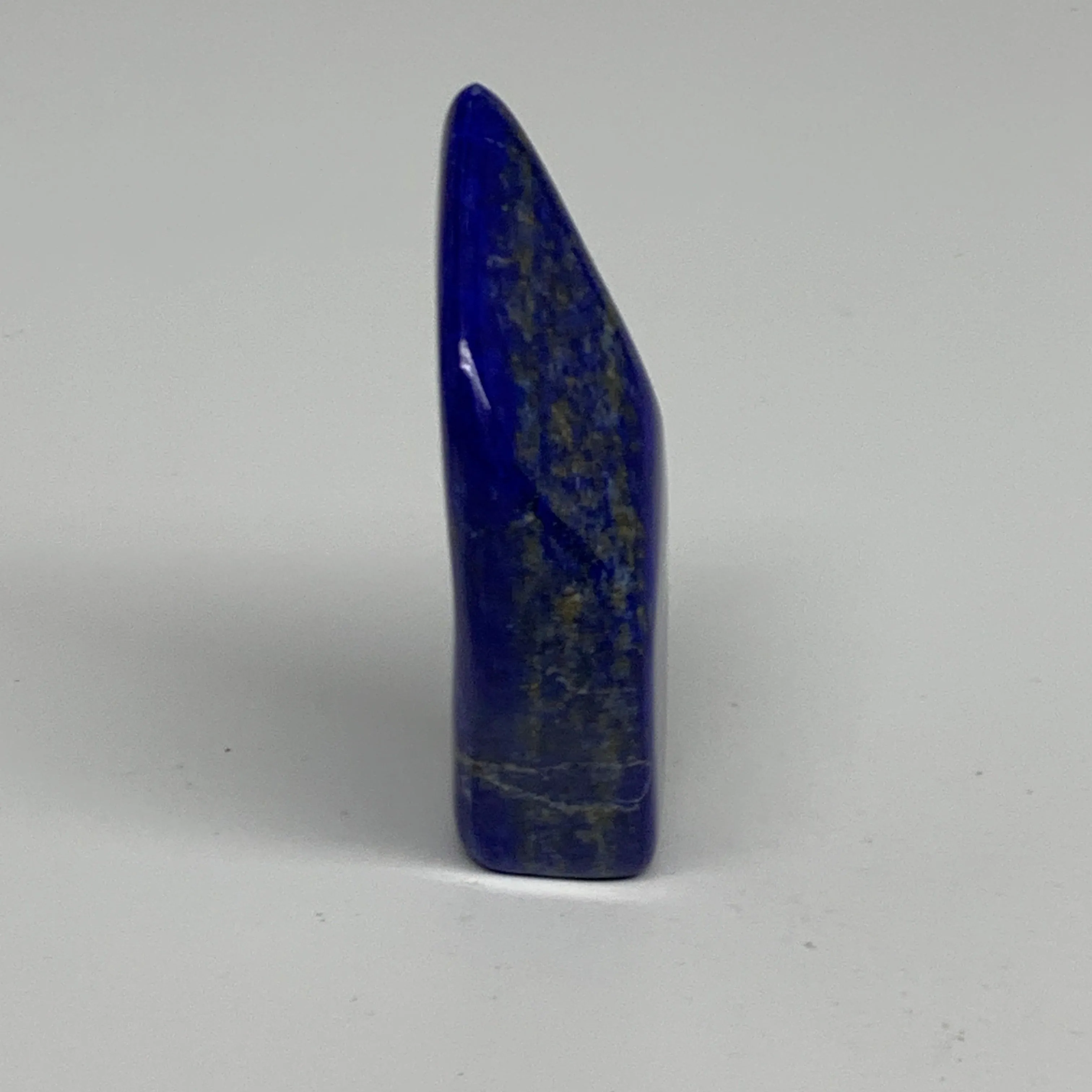 112.2g, 3.3"x1.5"x0.9", Natural Freeform Lapis Lazuli from Afghanistan, B33056