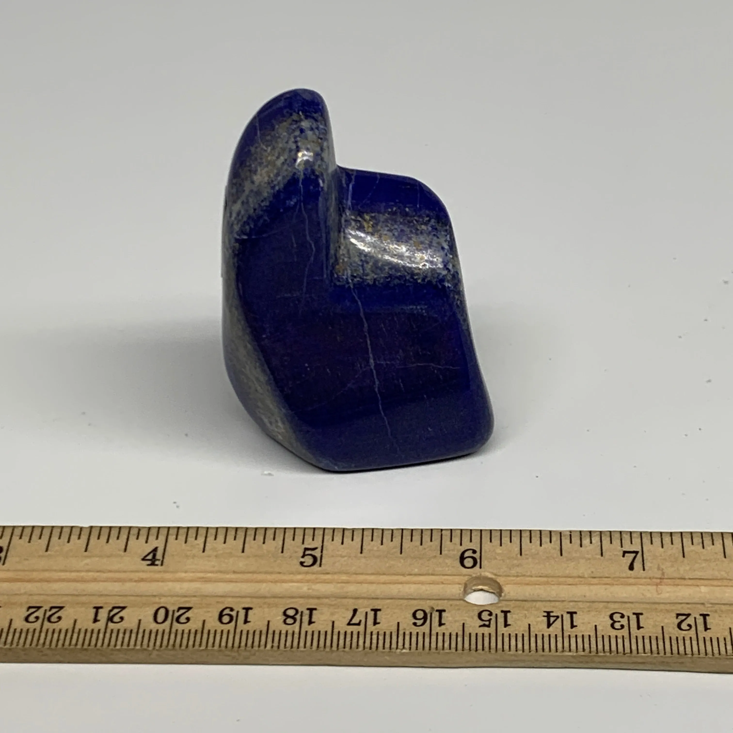112.3g, 2.7"x1.7"x0.7", Natural Freeform Lapis Lazuli from Afghanistan, B32944