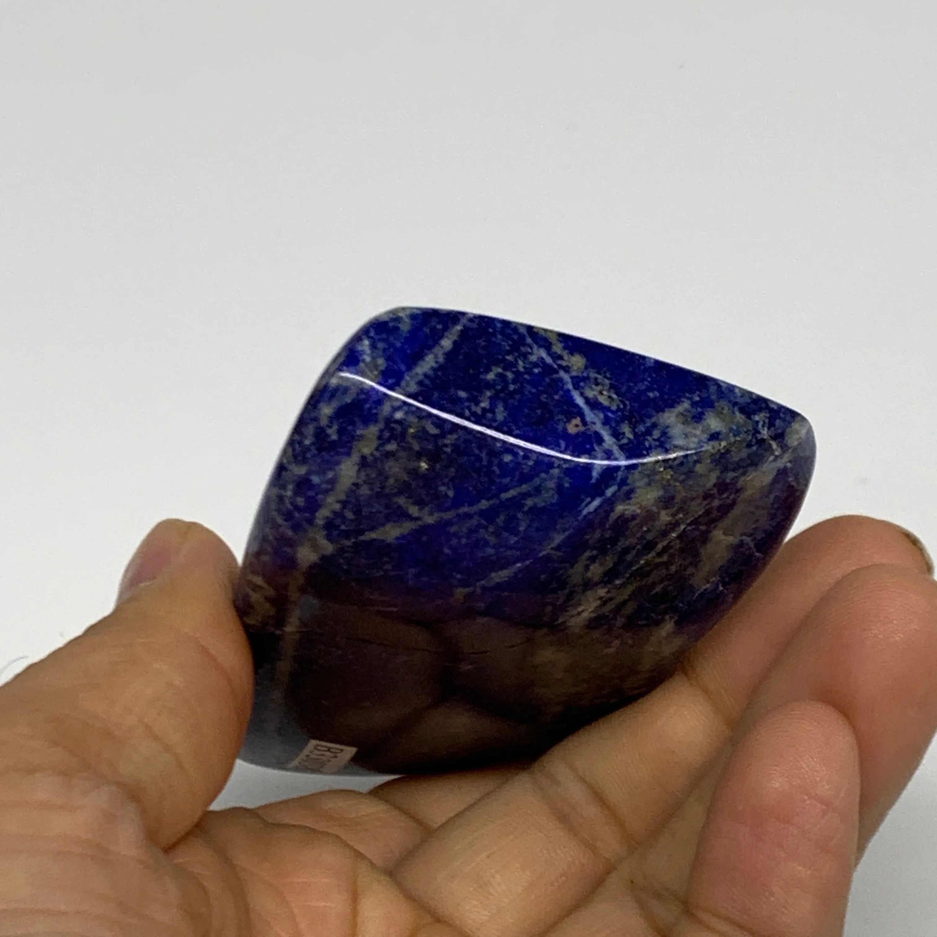 127.4g, 3.1"x1.9"x0.9", Natural Freeform Lapis Lazuli from Afghanistan, B33038