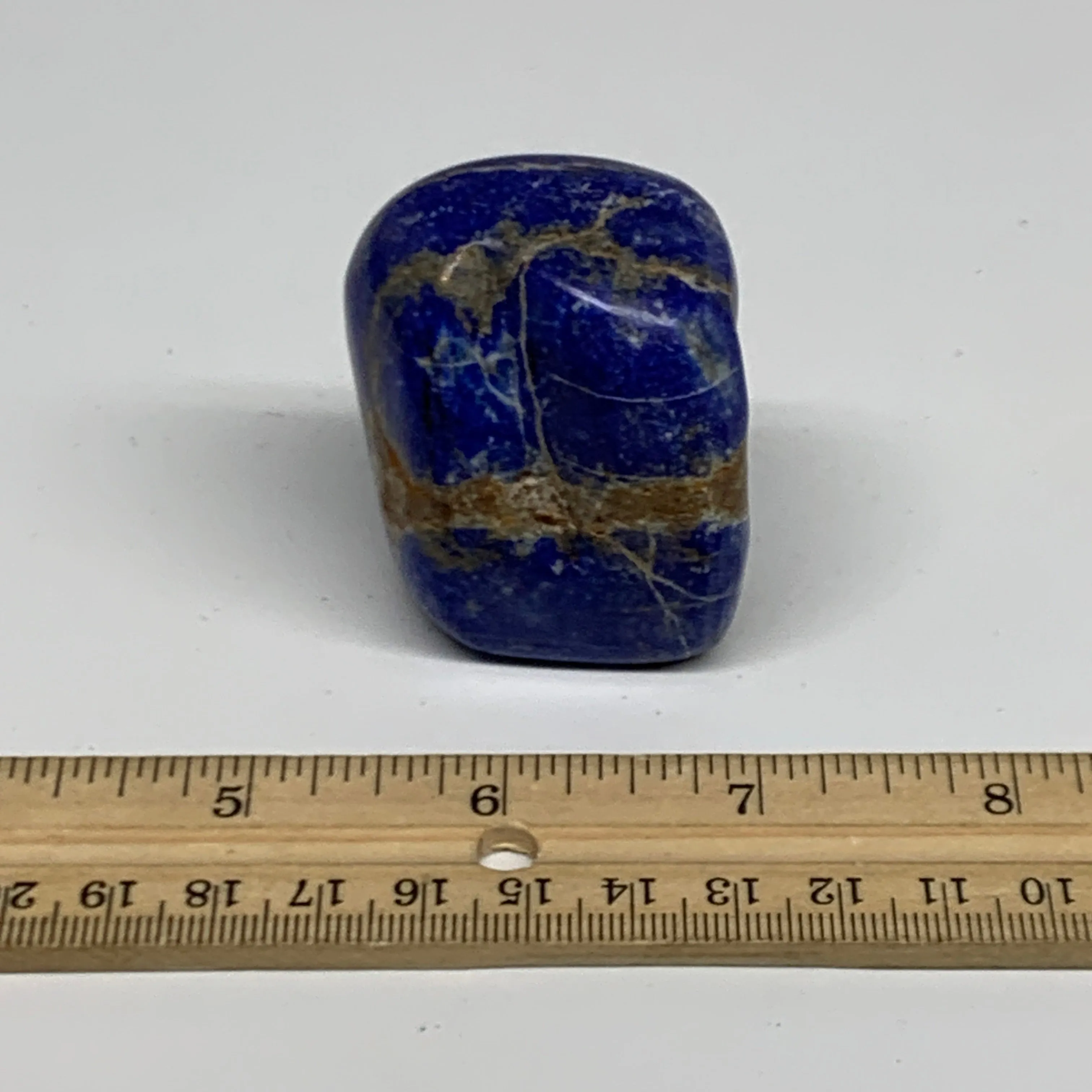 130g, 2"x1.5"x1.2", Natural Freeform Lapis Lazuli from Afghanistan, B33068