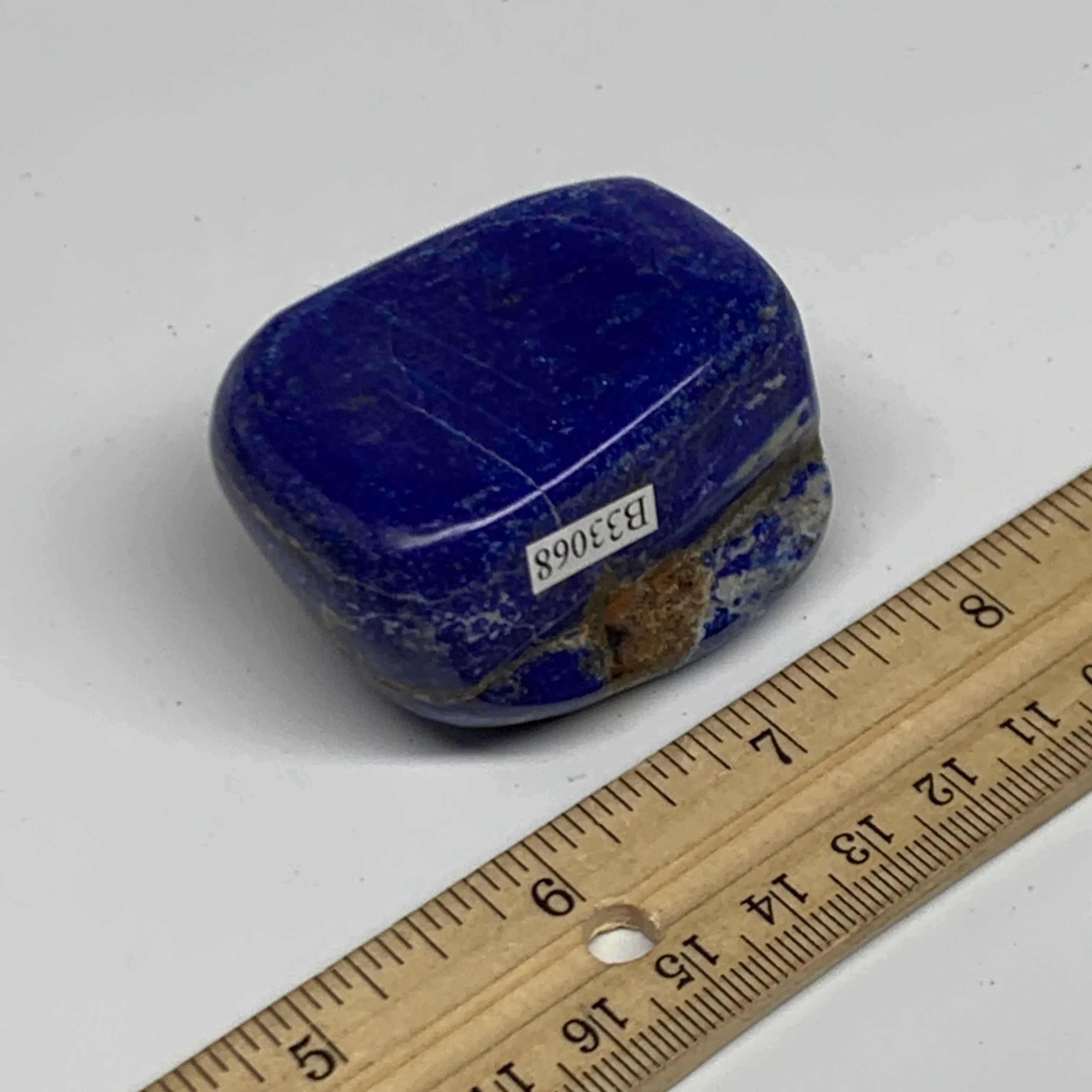 130g, 2"x1.5"x1.2", Natural Freeform Lapis Lazuli from Afghanistan, B33068
