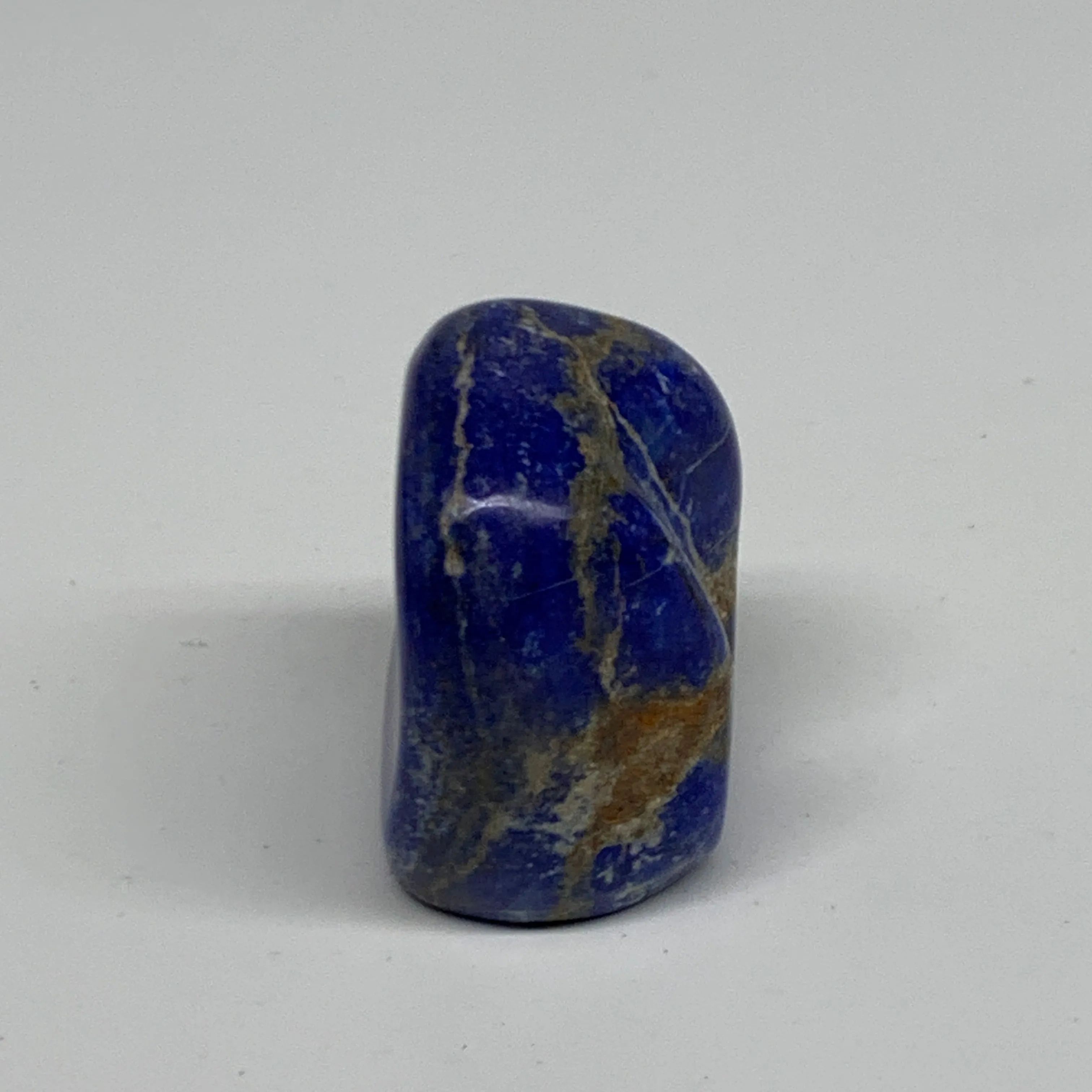 130g, 2"x1.5"x1.2", Natural Freeform Lapis Lazuli from Afghanistan, B33068