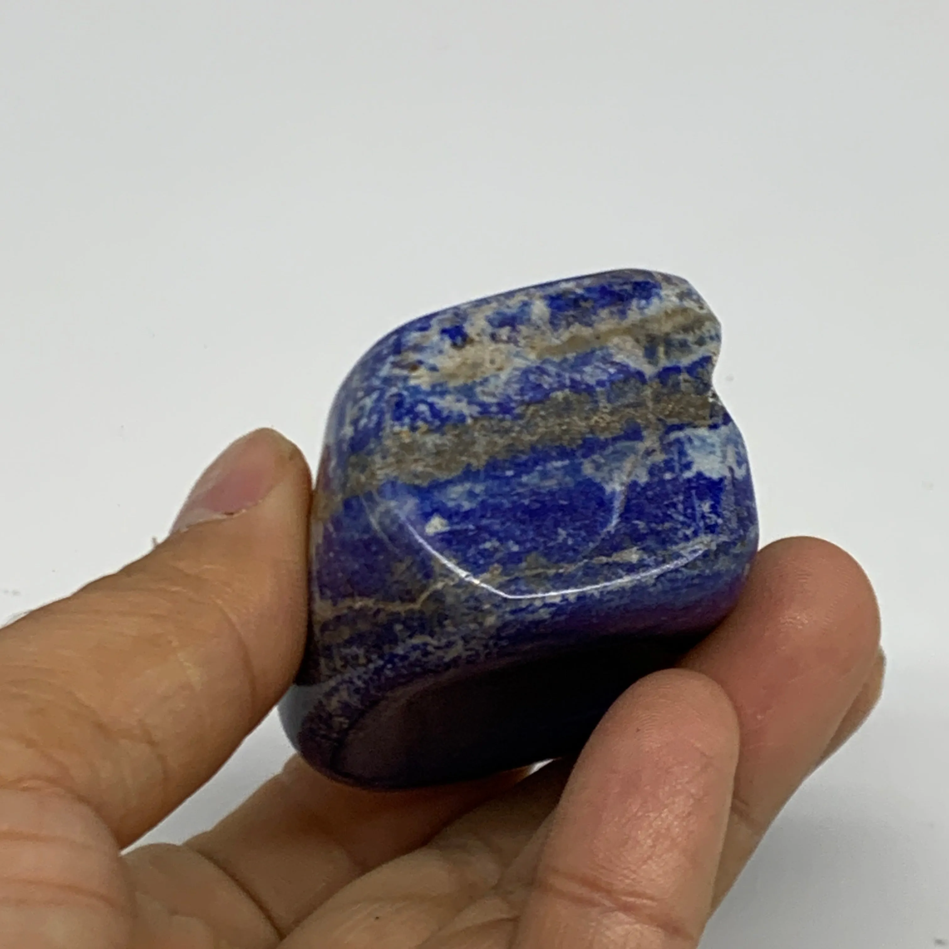 130g, 2"x1.5"x1.2", Natural Freeform Lapis Lazuli from Afghanistan, B33068