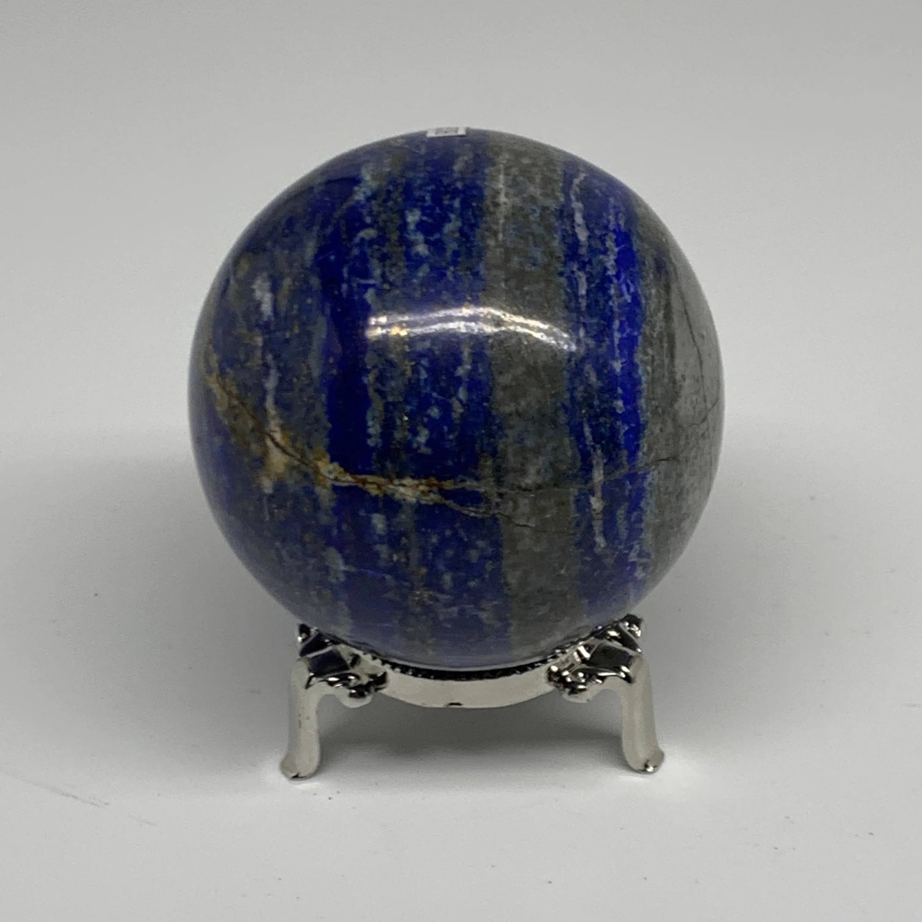 1.32 lbs, 2.8" (72mm), Lapis Lazuli Sphere Ball Gemstone @Afghanistan, B33167