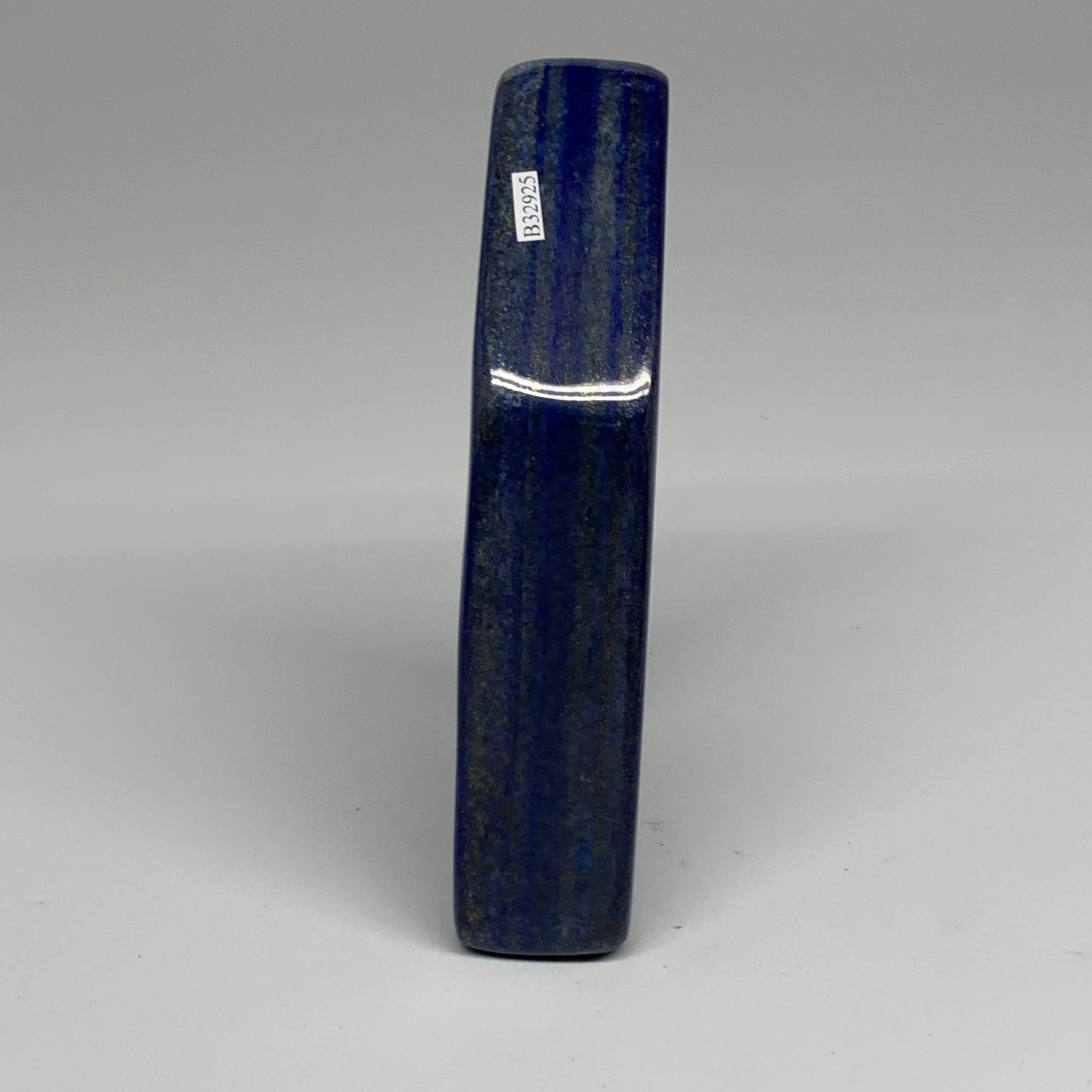 2.5 lbs, 6.3"x3.4"x1.4", Natural Freeform Lapis Lazuli from Afghanistan, B32925