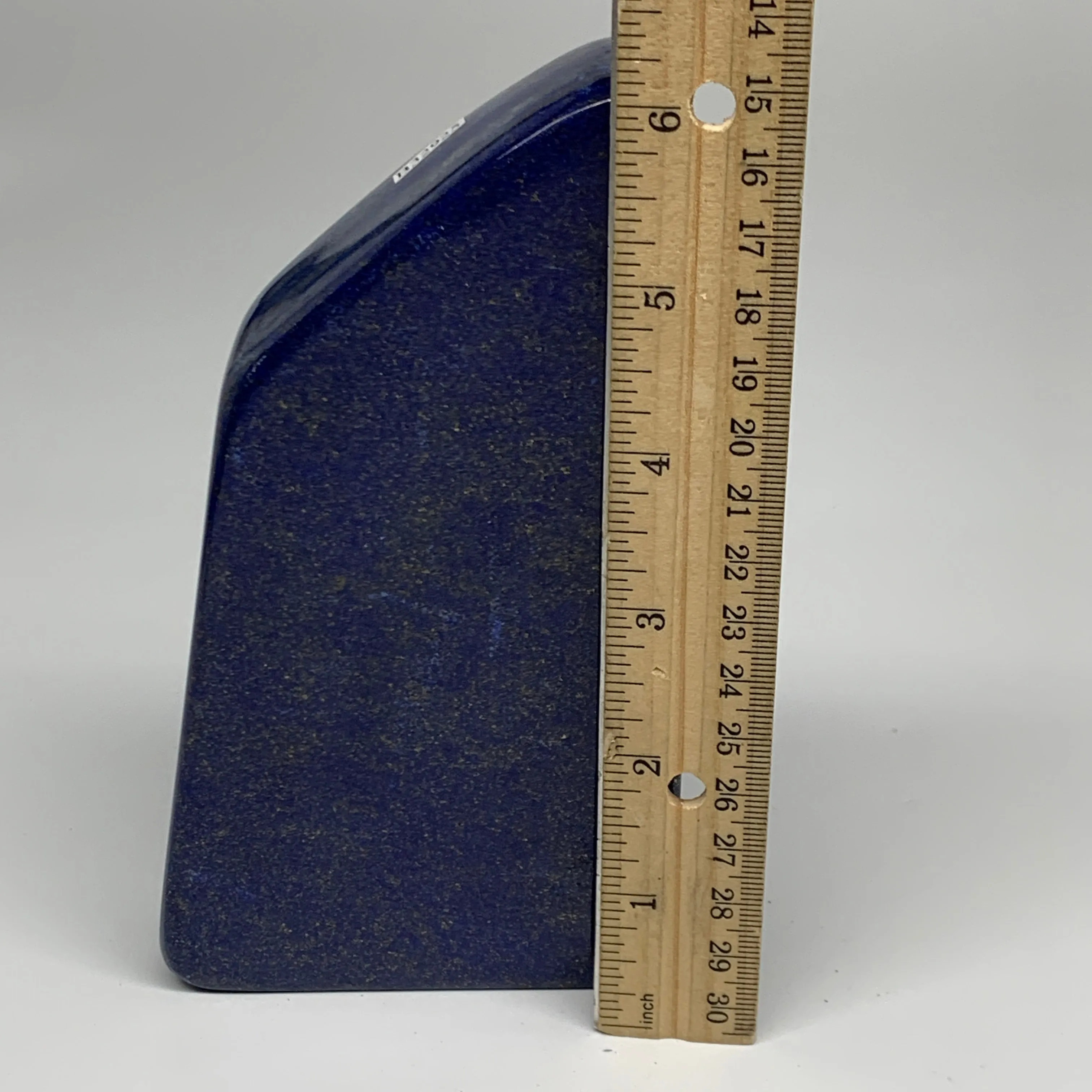 2.5 lbs, 6.3"x3.4"x1.4", Natural Freeform Lapis Lazuli from Afghanistan, B32925