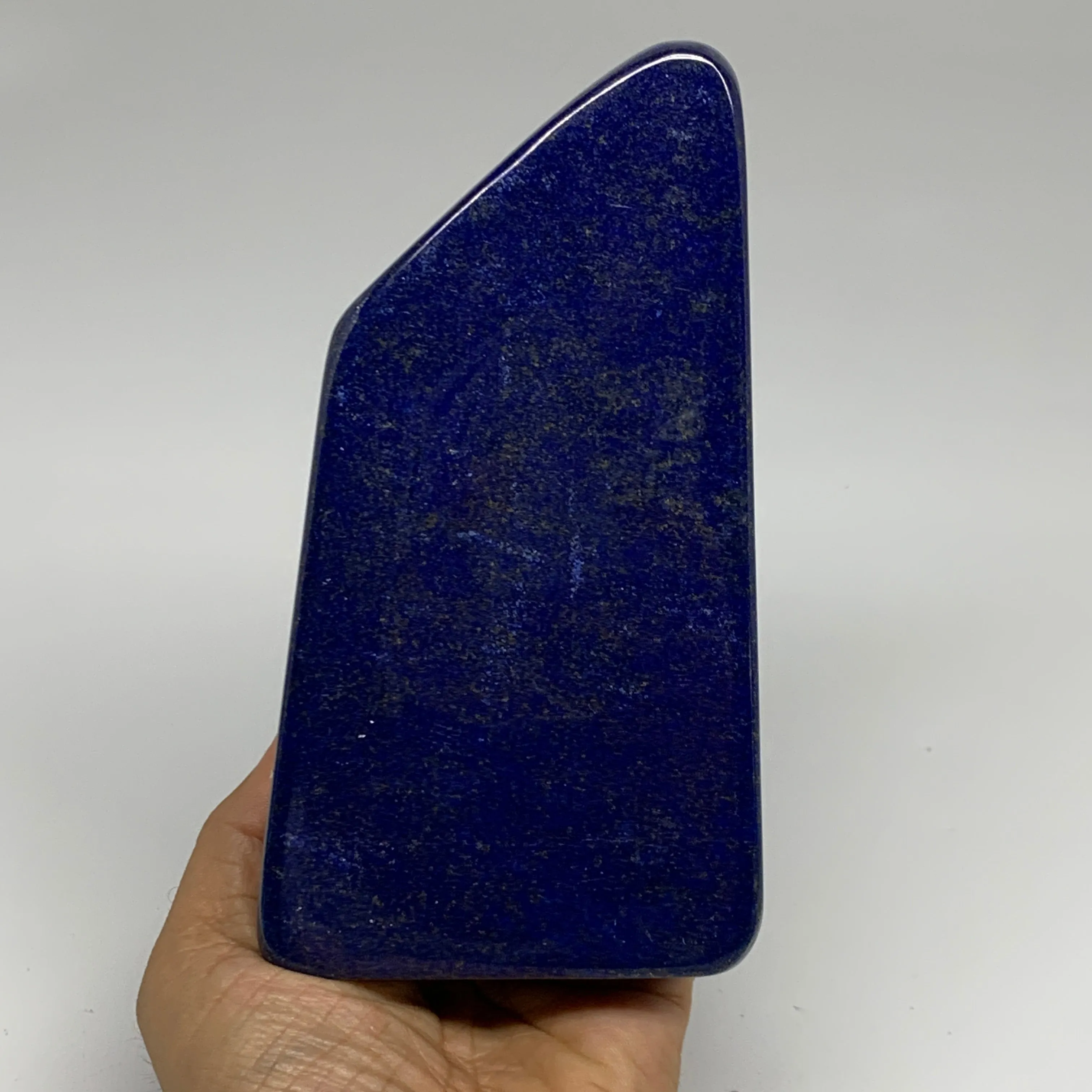 2.5 lbs, 6.3"x3.4"x1.4", Natural Freeform Lapis Lazuli from Afghanistan, B32925