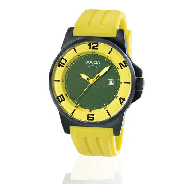 3535-32 Mens Boccia id. Titanium Watch
