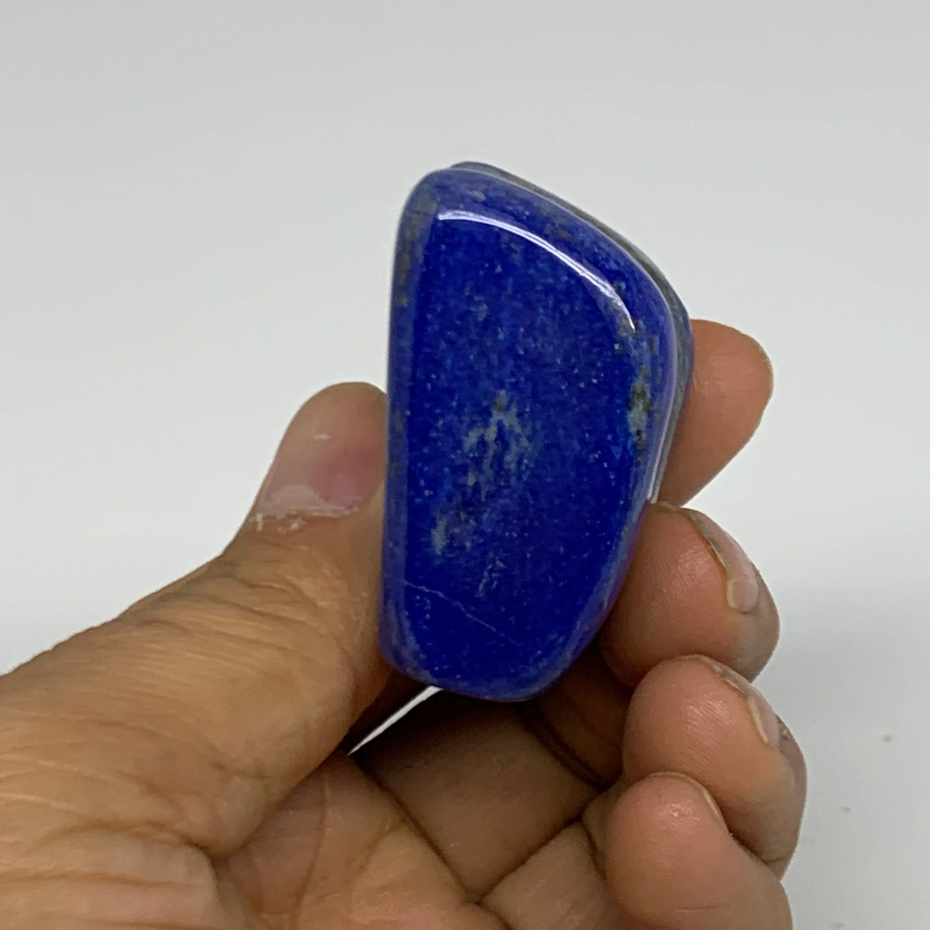 81.8g, 1.7"x1.3"x1",  Natural Freeform Lapis Lazuli from Afghanistan, B33101