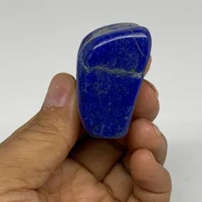 81.8g, 1.7"x1.3"x1",  Natural Freeform Lapis Lazuli from Afghanistan, B33101