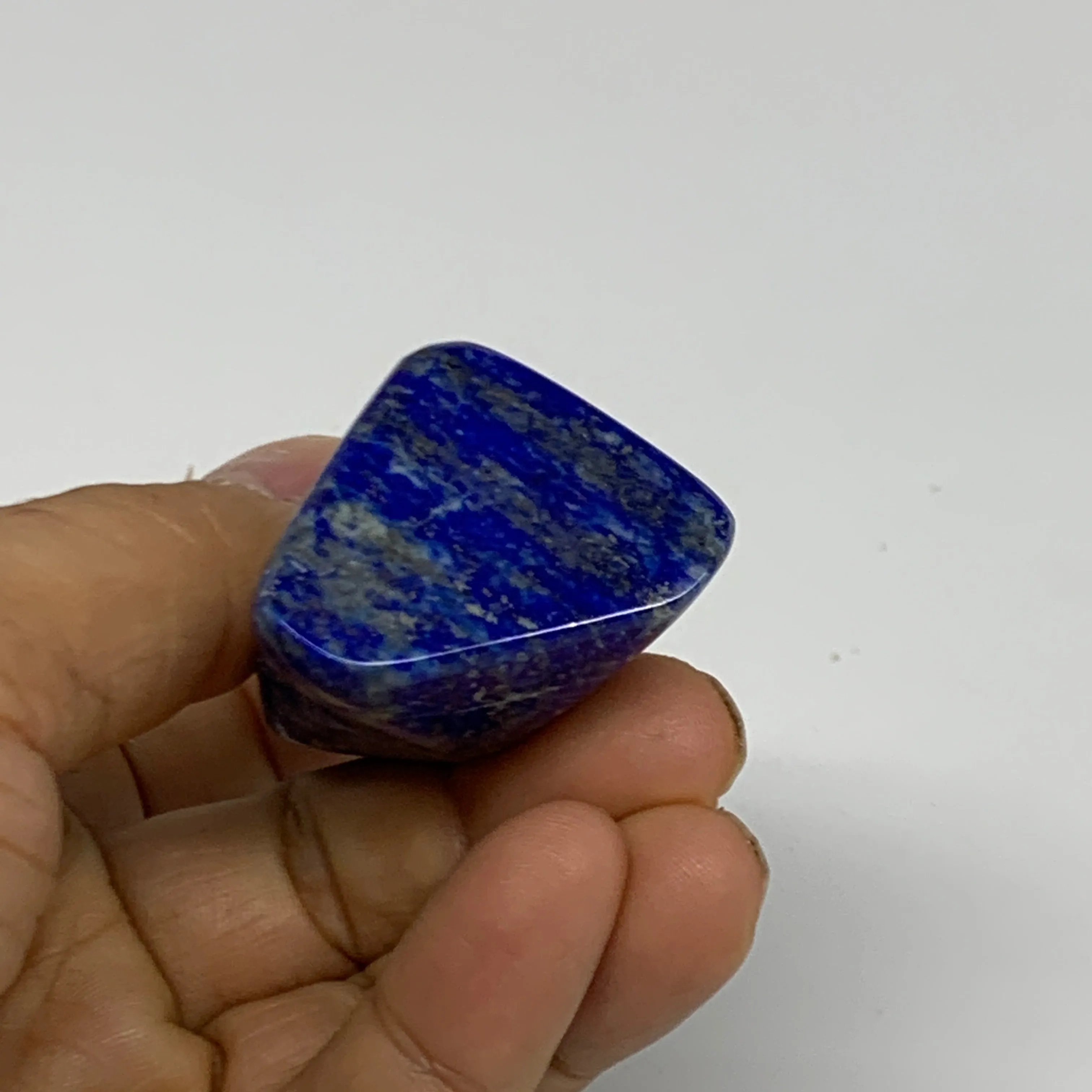 83.3g, 2.5"x1.2"x1.1",  Natural Freeform Lapis Lazuli from Afghanistan, B33088