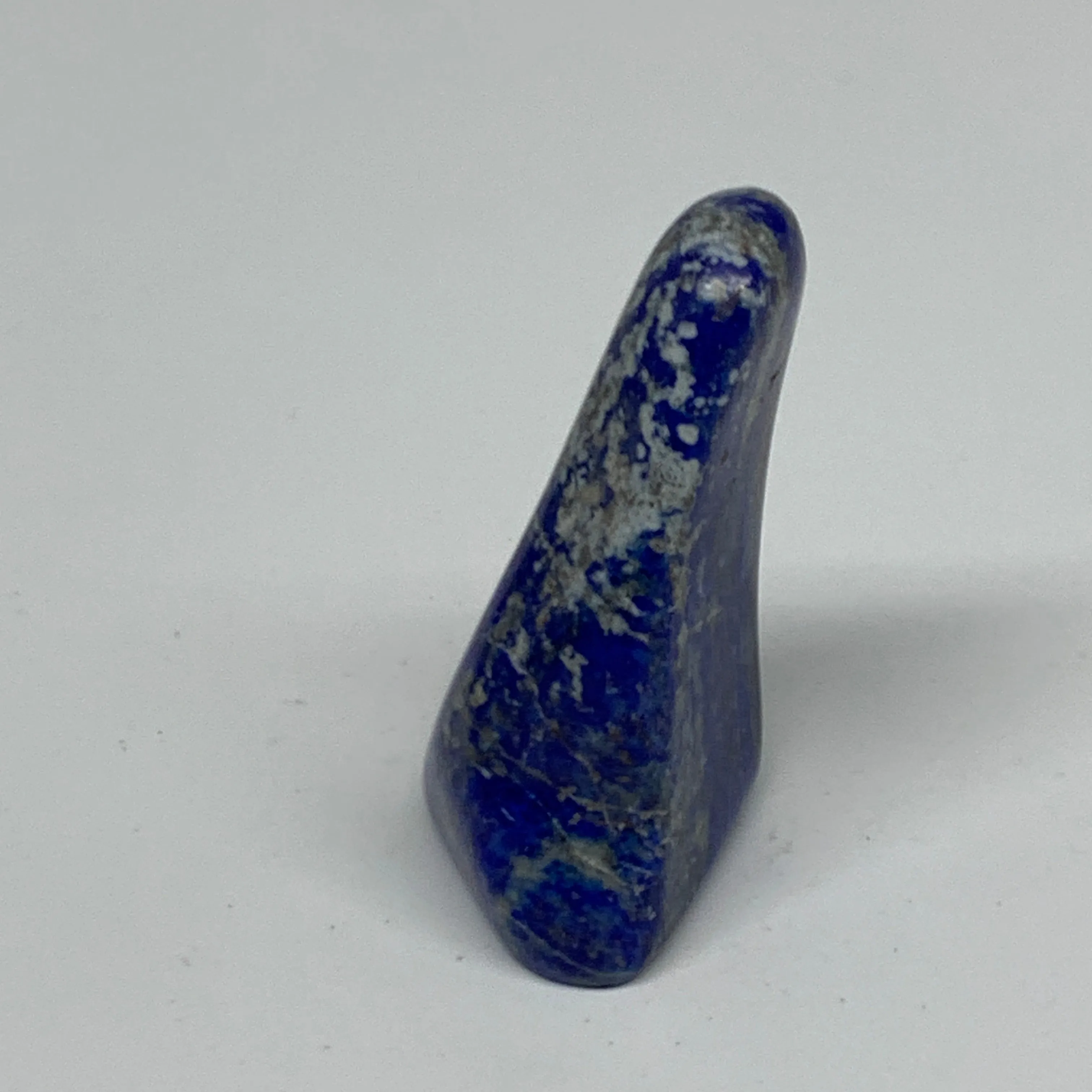 83.3g, 2.5"x1.2"x1.1",  Natural Freeform Lapis Lazuli from Afghanistan, B33088