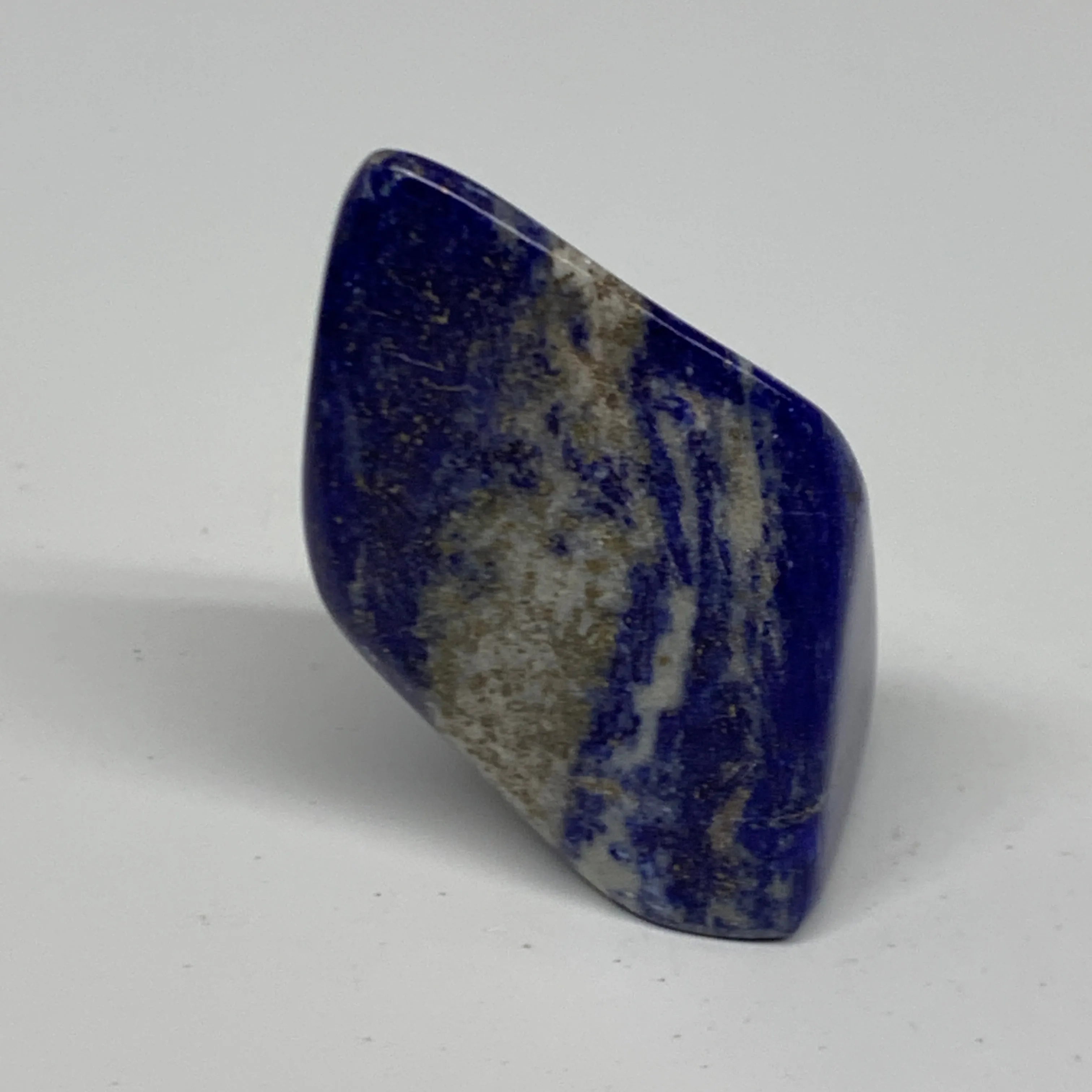 86.6g, 2.5"x1.6"x1.1",  Natural Freeform Lapis Lazuli from Afghanistan, B33086