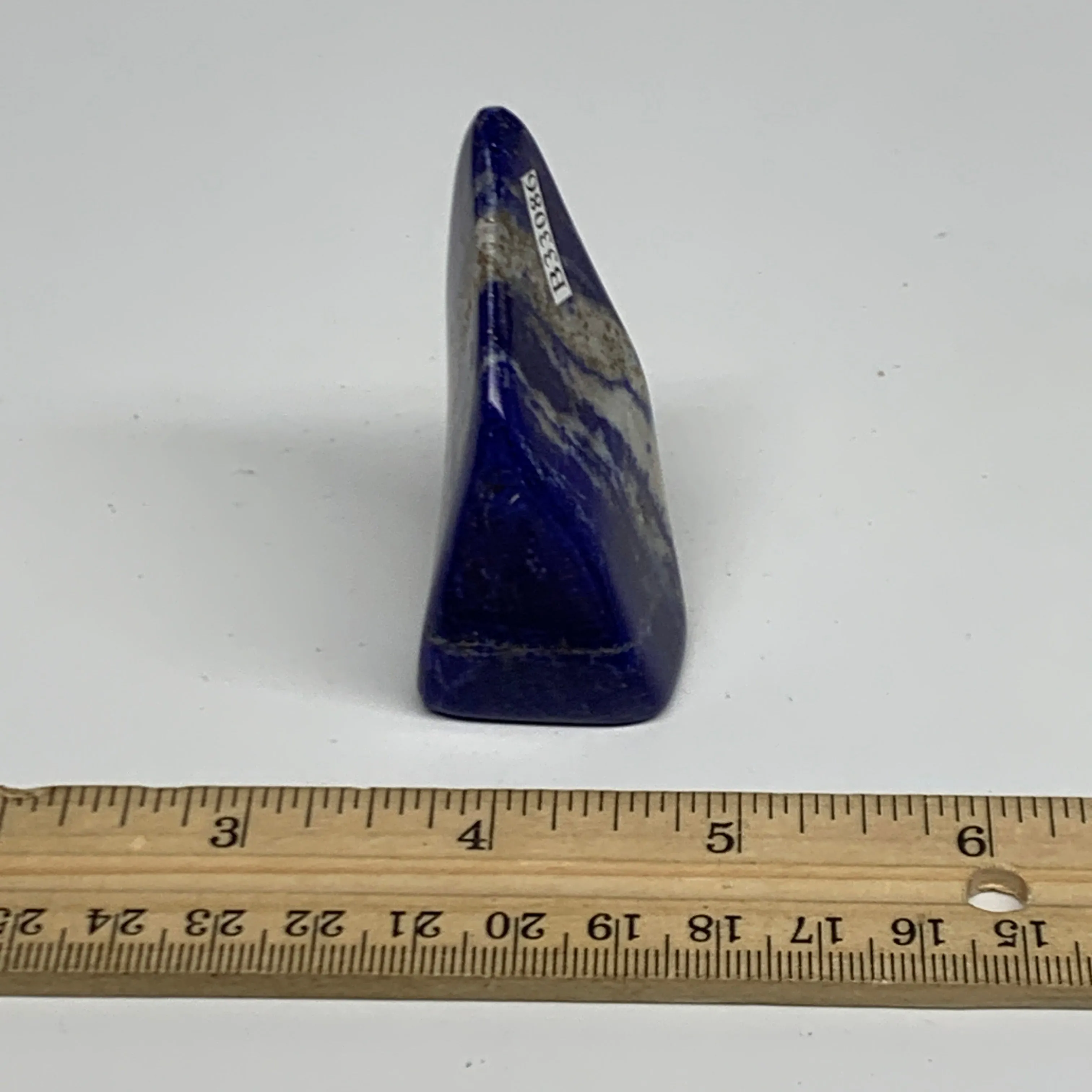 86.6g, 2.5"x1.6"x1.1",  Natural Freeform Lapis Lazuli from Afghanistan, B33086