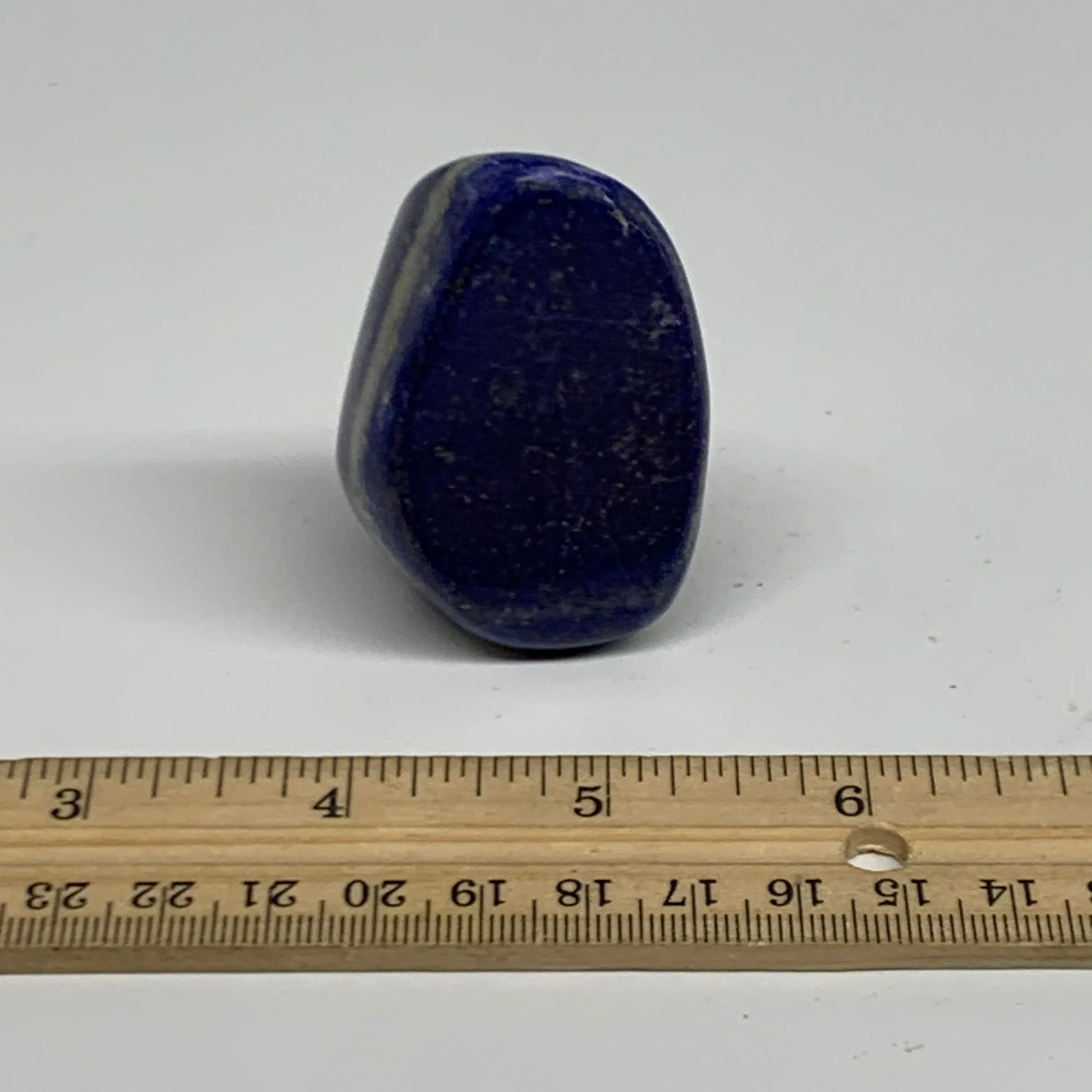 88.4g, 2.4"x1.4"x0.8",  Natural Freeform Lapis Lazuli from Afghanistan, B33105