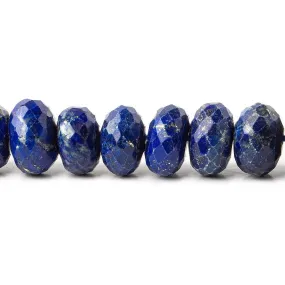 8mm Natural Lapis Lazuli Beads Faceted Rondelle