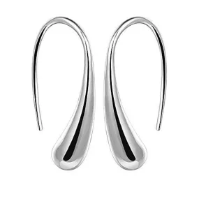 .925 Silver Teardrop Earrings