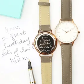 Architēct Blanc - Personalised Ladies' Watch - Light Grey