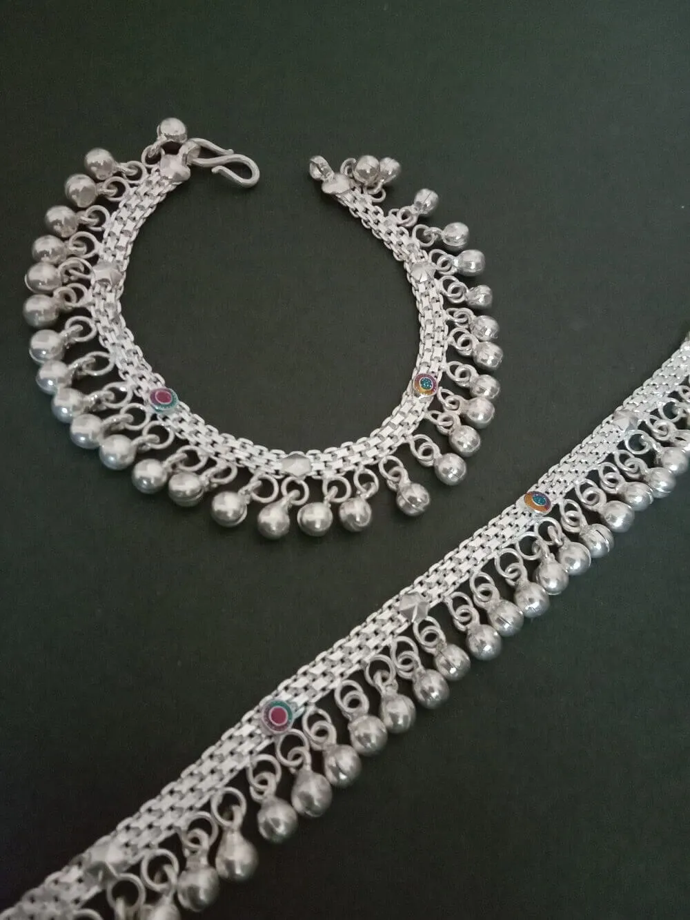 Baby Silver Anklets (0-2 yrs)