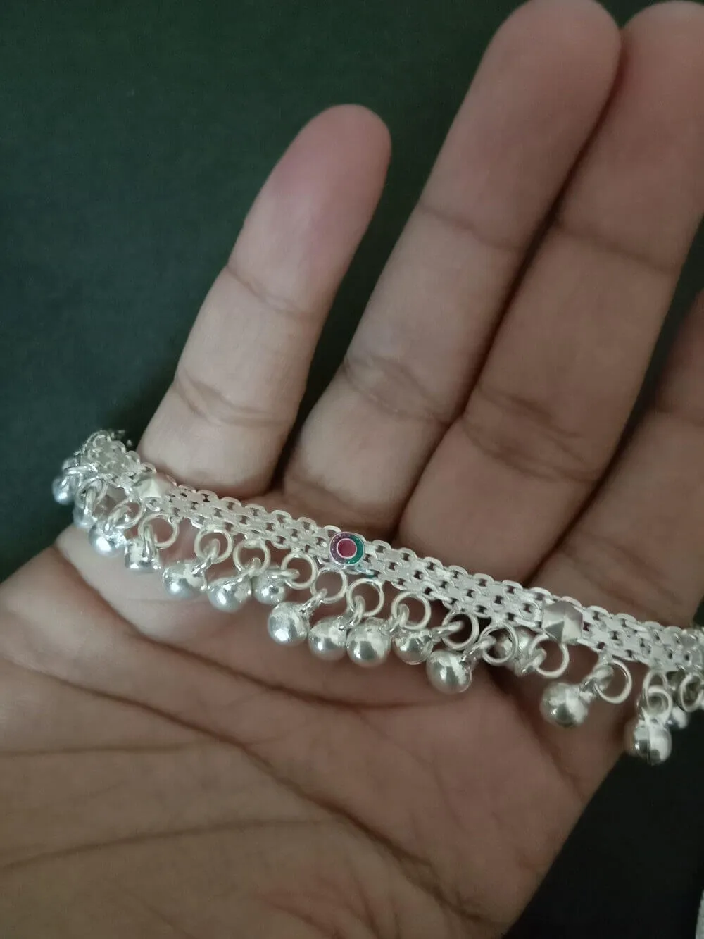 Baby Silver Anklets (0-2 yrs)