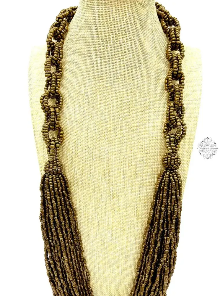 Bali Beaded Long Necklaces