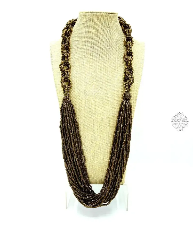 Bali Beaded Long Necklaces