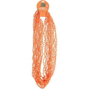 Bead Necklaces Orange Party Favor (pack of 12)