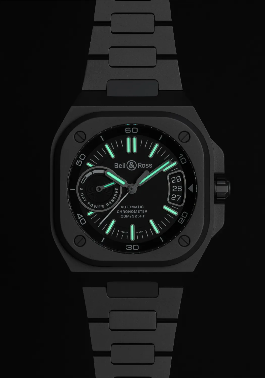 Bell & Ross BR-X5 Black Titanium | Bracelet