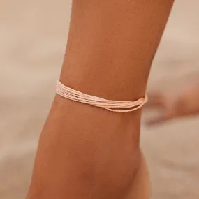 Blush Anklet