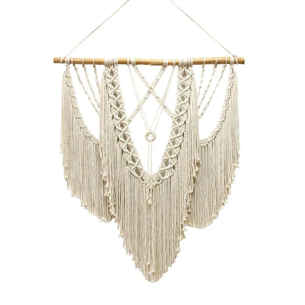 BohoDreams: Large Handwoven Macrame Tapestry
