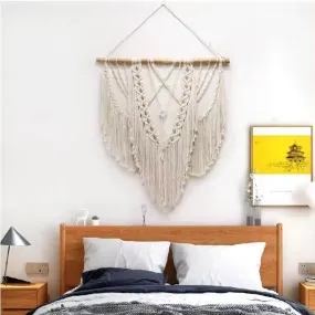 BohoDreams: Large Handwoven Macrame Tapestry