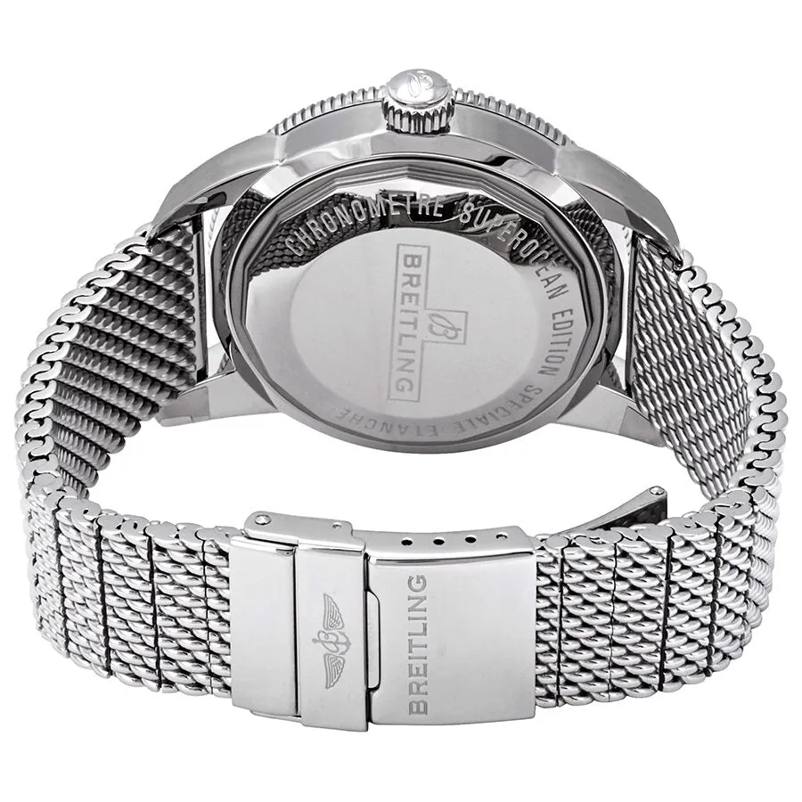 Breitling Superocean Heritage II Automatic Chronometer 44 mm Black Dial Men's Watch AB2030121B1A1