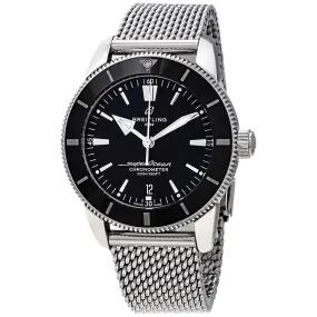 Breitling Superocean Heritage II Automatic Chronometer 44 mm Black Dial Men's Watch AB2030121B1A1