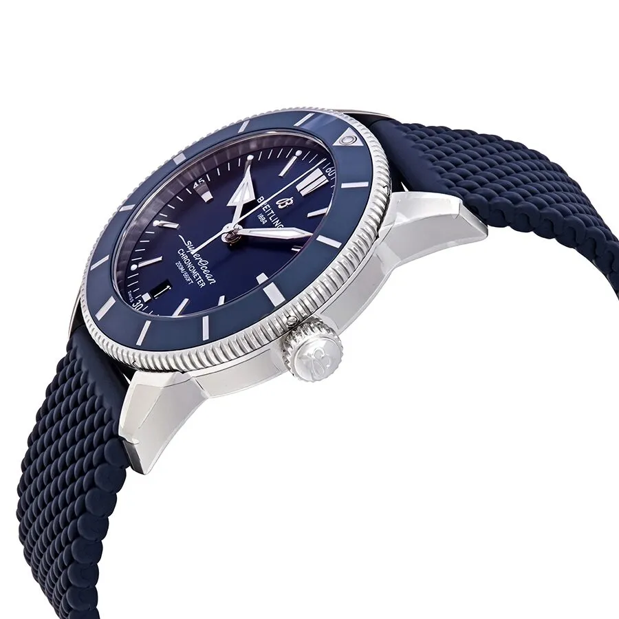 Breitling Superocean Heritage II Automatic Chronometer Blue Dial 44 mm Men's Watch AB2030161C1S1